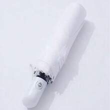 1把白色8骨伞，干净透明，内置柔焦滤镜，即使在雨天也能轻松拍出充满氛围感的胶片照片，适合搭配清爽的服装，告别阴雨天，可搭配甜美、韩式和极简风格，母亲节礼物，卧室装饰，花园装饰，厨房装饰，夏季，海滩，旅行必备，房间装饰，软萌可爱，毕业季礼物 - 白色 - 查看 3