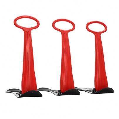 SENDERPICK Load 80Kg Ski Scooter 3PCS Snow Sled Fold-Up Snow Scooter 92*22*80cm