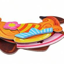 1 Set Of Magnetic Cartoon Dress-Up Children's Toys, Including 39 DIY Decorative Puzzle Particles, Parent-Child Interactive Puzzle Game, Birthday Gift