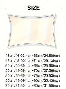 1pc 100% Cotton Simple Retro Striped "Only One" Pillowcase (Inner Pillow Not Included) - Multicolor - View 2