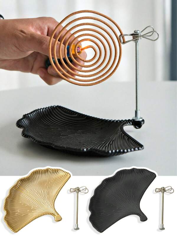 1PC Coil Incense Burner Holder ,Coil Incense Holder Base,Desktop Ash Catcher Elegant Home Ornament Accessories,Fly Incense Holder , Decorative Coil Burner, Portable Outdoor Incense Organizer , Stable Base Fly Incense Holder, Practical Elegant Home Ornament Accessories , Safe Outdoor Ash Tray,For Porch, Garden, Balcony Use, Vintage-Inspired Aromather,For Home Camping Patio,Indoor Outdoor Camping Decor
