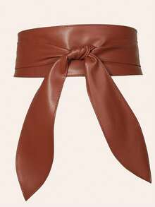 Women Obi Belt Fashion Wrap Around Wide Waistband Knotted Belt For Dress Halloween Costume - Multicolor - View 11