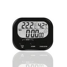 Timer With Temperature Display, Countdown Timer For Studying, Cooking, Kitchen Reminder, Time Management, Self-Discipline - Multicolor - View 10