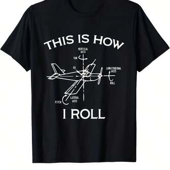 Crew Neck Short Sleeve Summer Fashion T Shirt   Diagram I Roll Letter Print T Shirt   Style 220g Cotton220g Heavy-Duty Pure Cotton T-Shirt, Fashionable And Comfortable Wo's Cotton T-Shirt, Suitable For Weekends, Travel, Shopping, Outdoor Activities Or Leisure, High-Quality Durable Fabric Suitable For All Seasons, Fashionable Top,