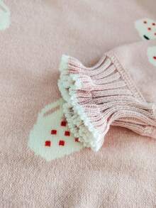 enmi bear 女童毛衣秋冬针织套头衫儿童打底衫时尚休闲保暖内衬韩版