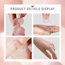 胶原蛋白夜间裹敷面膜，胶原蛋白睡眠裹敷面膜，胶原蛋白撕拉面膜，弹性保湿护理，2.53 液体盎司（含刷子） - 粉色 - 查看 6