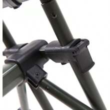 ‎75 X 21.8 X 11.4 Cm Rod Pod Rod Holder Aluminium Deluxe For 3 Rods With Rod Rest Bag - Green - View 2