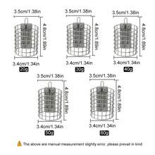 FTK 1 Pc Length 20g-60g Carp Cage Feeder European Fishing Equipment Spotted Style Will Not Rust Suitable For Carp Fishing - Multicolor - View 6