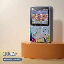 Console portatile da gioco G5, 500 giochi classici in 1, gamepad retrò per giocatore singolo/doppio, adatto per sollievo dallo stress, regalo di compleanno