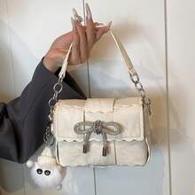 Women Shoulder Bags - 銀色 - 查看 2