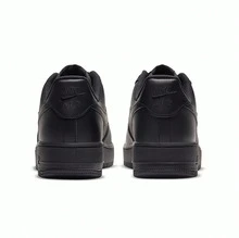 Nike Giày thể thao đế xuồng cổ điển đa năng Air Force 1 '07 dành cho nữ - màu đen - Xem 4