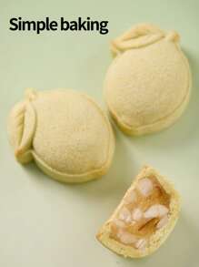 قالب خبز ذو نمط الفول السوداني والكاكي، طقم خبز لأعياد الميلاد/الزفاف/المناسبات الخاصة، قالب كيك فاصوليا وكيك القمر في شهر الخريف الأوسط، أداة خبز كعكة الشاي بعد الظهر، قوالب DIY للحلويات المنزلية والطبخ الآسيوي للمناسبات ، قوالب للحلويات