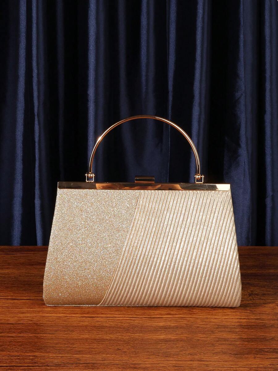 Shiny, Elegant Women's Evening Bag, Suitable For Weddings, Parties, Back To School, Clutch, Crossbody, Shoulder Bag, Great Gift