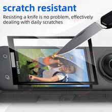 1-2Pcs Tempered Glass For Insta360 X5 X4 Air X3 Screen Protector For Insta 360X5 X4Air LCD Display Film Screen Protective Cover For Insta360X5 Insta 360 X4 9H Hardness Glass Films - 2PCS - View 2