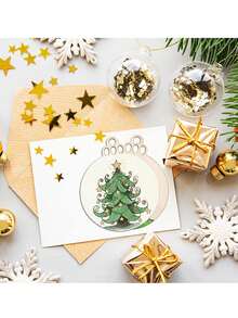 10pcs Natural Wooden Star Shaped Decorative Hanging Ornaments, Blank Wooden Stars For DIY Crafts, Christmas Tree Ornaments, Home Decor, Suitable For Halloween, Home Decoration, Parties, Holidays, Birthday Gifts, DIY