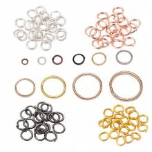 50-200 piezas/Lote Anillos divididos de 3-20 mm Conectores para hacer pulseras, collares, joyería y accesorios DIY - anillo de salto - Ver 1