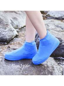 Rainproof Shoe Covers Wholesale Latex Waterproof Shoe Covers Thick Section Rainy Day Outdoor Silicone Rain Shoe Covers Anti-Slip Wearable Rain Boots Waterproof Shoe Covers Latex Anti-Slip Rainproof Shoe Covers Thickened Wearable Outdoor Waterproof Shoe Covers Rainproof Rain Boot Covers For Men And Women Shoe Size 34-40