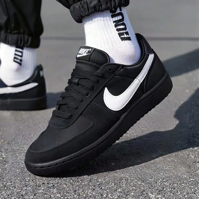 Nike 男子休閒鞋 FIELD GENERAL 運動鞋 - 黑色 - 查看 1