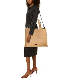 PATOU JP Large Raffia Tote - Nhiều màu - Xem 5