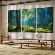 Decorative Frame Forest Trilogy MDF Mosaic Living Room Bedroom Office HD Printing