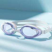 Erwachsene Anti-Beschlag-Linse Herren Damen Schwimmbrille wasserdicht verstellbar Silikon Tauchbrille, Strandutensilien, Strandaccessoires, Poolschwimmhilfe - Verschiedenfarbig - Übersicht 12