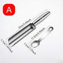 1pc Stainless Steel Meatball Maker, Durable, Easy To Clean, Non-Stick Manual Meatball Maker, Stainless Steel Salad, Sandwich And Meatball Maker Set - Multifunctional Kitchen Tool For Perfect Meatballs, Dumplings And Rice Balls, Essential For Kitchen