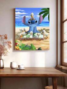 Disney Serie autorizada de la marca Disney Stitch. Un set de pintura digital al óleo sin marco de 40*50CM: Ilumina tu vida creativa y representa un mundo colorido. Pintura digital al óleo DIY, comienza tu viaje artístico. Es una excelente opción para la interacción, el intercambio y la relajación personal. También es adecuado para la creación personal, aliviar el estrés y disfrutar de momentos de paz. ¡Ven y experiméntalo ahora!