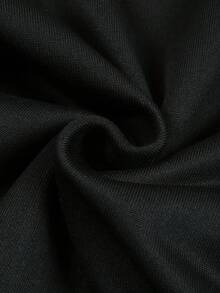 Sudadera con capucha casual y elegante para hombres, forrada de forro polar, con estampado gráfico de brújula y pájaro, sudadera negra con bolsillos, perfecta para la comodidad de invierno, esencial para el invierno |   Sudadera con capucha casual y elegante |   Sudadera de Tela Suave - Negro - Ver 6
