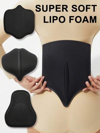 1 stuk Foam Board voor vrouwen voor een platte buikcontrole, Foam Backboard BBL Rugcompressie Buikspierbank, Compressiebord voor vetabsorptie, Gordelaccessoires