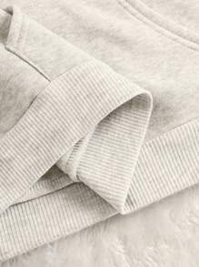 Seashell Print Hoodie, Cute Women's Hoodies For Fall, Back To School Pullover Sweatshirt, Casual Women's Oversized Long Sleeve Hoodie For Fall Outfits