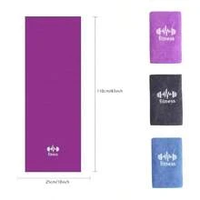 Asciugamano da palestra in microfibra ultra morbido, asciugamano sportivo assorbente, asciugamano extra large e morbido, asciugamano da yoga, asciugamano fitness, asciugamano per sudore, asciugamano da allenamento, grigio, rosa, blu, marrone