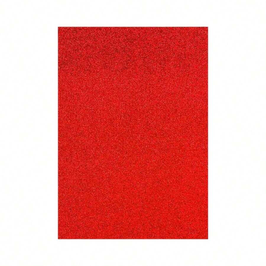 FOAMI TAMAÑO CARTA 10 MARAVILLOSOS COLORES IDEALES PARA CUALQUIER MANUALIDAD - Rojo - Ver 1
