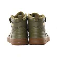 Puma Rebound Mid-Top Hook And Loop Lace-Up Sports Casual Shoes For Kids, Children Athletic Sneakers 38824402