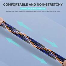 Nylon Elastic Braided Solo Loop Strap Compatible With Huawei Watch Fit 4 Pro/4/3 Strap Men Women Watchband Compatible With Huawei Fit3/4/4Pro Fashion Band