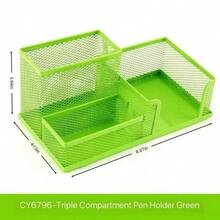 Multifunctional And Creative Office Supplies Desk Organizer For Students, Simple In Design And Great For Storage. - Multicolor - View 8