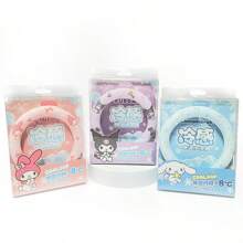 MINISO Sanrio My Melody 3D Air-Cooling Neck Wrap, Soft TPU Material With Blue Ear Detailing, Quick-Acting Cooling Effect, Suitable For Commuting, Travel & Long Hours In The Heat(1PC) - Pink - View 5