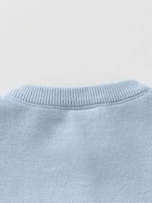 Girls' Sweater Cardigan, Single Layer Core-Spun Yarn, Faux Mink Floral Pattern, Autumn/Winter, Toddler & Little Kid