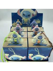 Disney Disney 1 pieza Leyenda de la cena de Stitch, caja ciega de muñeca linda, caja de regalo de muñeco misterioso, adecuado para cumpleaños, Día del Padre, Día de la Madre, temporada de graduación y otros días festivos como obsequio, regreso a la escuela (Existe la posibilidad de obtener artículos ocultos)