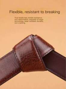 1件装高级时尚商务休闲拉丁雄鹰设计腰带，适合夏季、校园休闲、商务场合，可作为男友、丈夫、父亲、男士礼物，日常穿着，时尚百搭，适合青少年、户外、度假、运动、旅行、街头、波西米亚风、复古秋季、万圣节秋冬配饰，适合青少年、青年、男士，休闲、户外、运动、度假、毕业礼物、生日礼物、日常穿着 - 彩色 - 查看 8