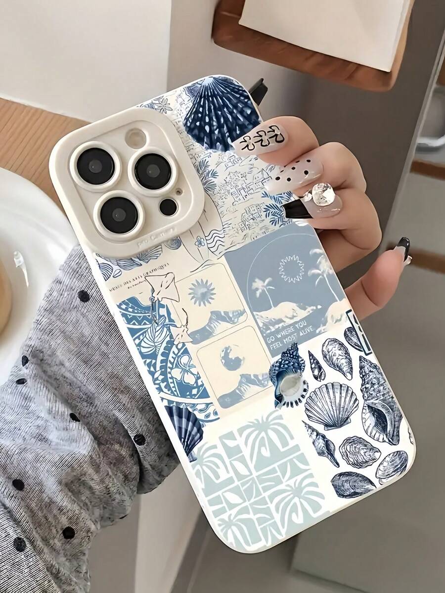 1 Ốp lưng điện thoại TPU trong suốt chống vân tay họa tiết cá voi, sứa, rùa biển mùa hè, thiết kế thẩm mỹ, tương thích với iPhone 16 ProMax/16/16 Pro/16 Plus/11/15/15 Pro/15 ProMax/12/13/14 ProMax/XS/XR/11 Pro/11 ProMax/12 Pro/12 ProMax/13 Pro/13 ProMax/7 Plus/14 Pro/14 ProMax/14 Plus/7 Plus/8 Plus/8/SE2/12 Mini/13 Mini, Vỏ mềm, Chống ố vàng, Chống nước, Chống sốc, Chống rơi, Chống trầy xước - Nhiều màu - Xem 1