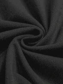 1 Pack Girls Casual Printed Crew Neck Short Sleeve T-Shirt Summer Student Youth Clothing - 深灰色 - 查看 3