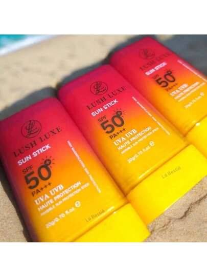 Protetor Solar Lush Luxe Stick Transparente Spf 50 Uva Uvb