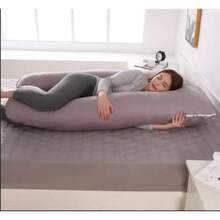 Pregnancy Pillow U Shaped Maternity Pillow Support Back Hips Legs Belly Sleeping - Grey - View 4