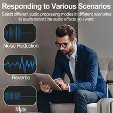 三合一无线领夹式麦克风适用于手机 iPad TypeC 领夹式麦克风即插即用 2.4G 超低延迟内置降噪芯片工作时间用于视频录制采访播客 Vlog