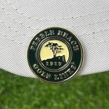 1pc Magnetic Cartoon Golf Hat Clip With Metal Ball Marker - Perfect Gift For Man And Women Golf Lovers. - Multicolor - View 10