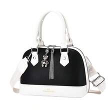 Women Crossbody - 款式一卡其拼白 - 查看 3