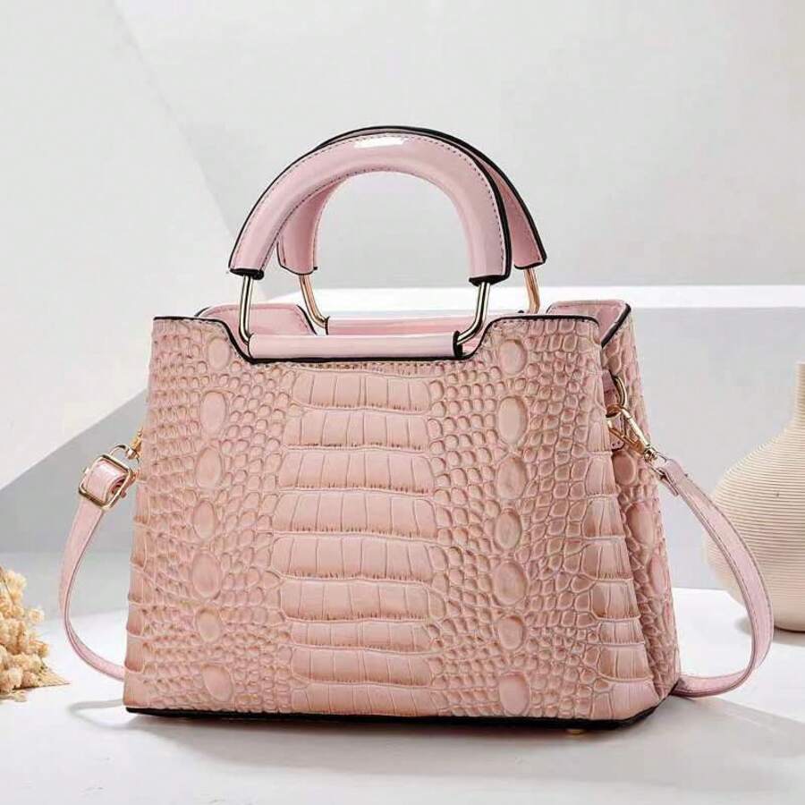 Women Shoulder Bags - 粉紅色 - 查看 1