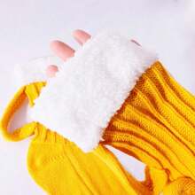 Bright Yellow Beer Socks - Mid-Calf Warm Design With Loop, Fun Party Outfit, Funny Creative Socks, Holiday Accessories