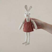 INS Nordic Home 1pc Forest Rabbit Plush Animal Doll, Fabric Stuffed Doll Gift For Boys And Girls Birthday, Room Decor For Boys, Animals, Boys Room, Girls Room, Pink, Plush Animal, Gift