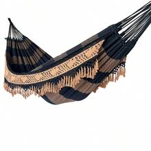 Giant Double Sleeping Hammock 4.40 M Various Colors - 優質黑焦糖 - 查看 2